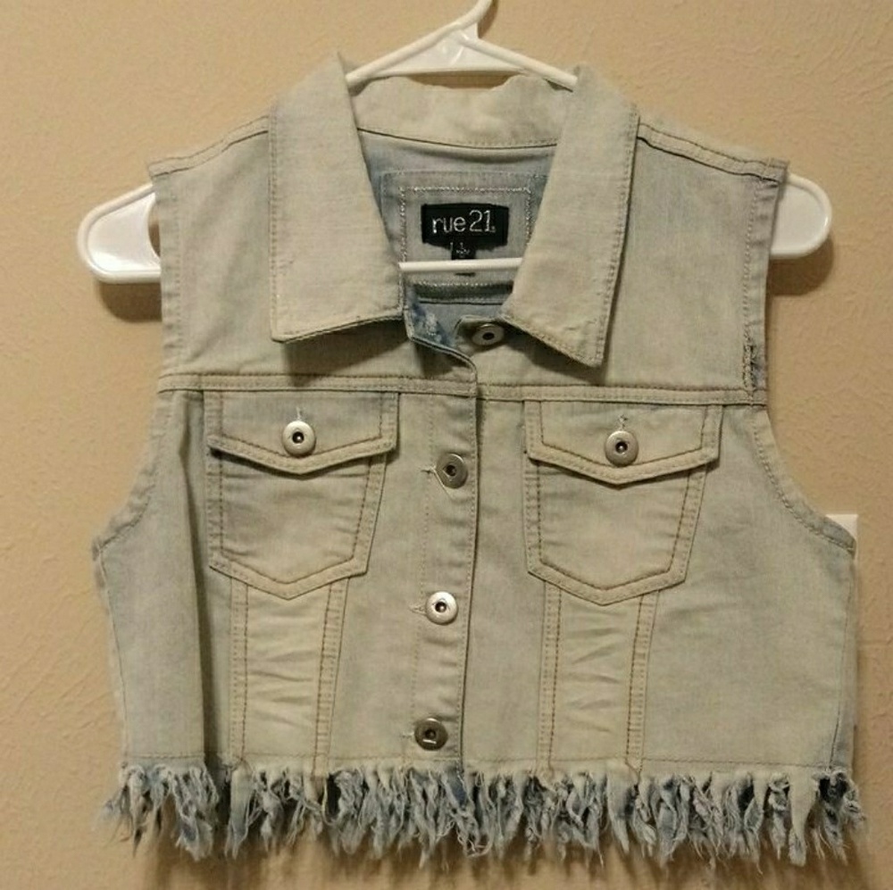 Denim top